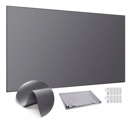 100Inch 4K UHD Anti-Light Foldable Portable Projector Scree (Front View Provides Optimal Clarity) for Home Theater Party Office Classroom Outdoor Indoor Movie Projection Screen 120Inch